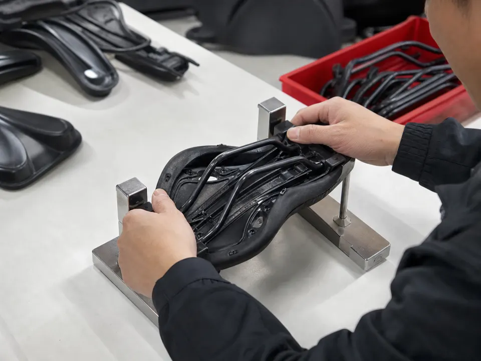 ChiZe saddle rail and interface inspection